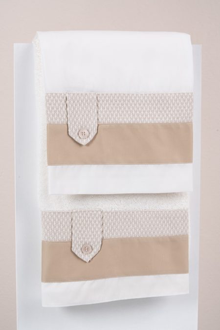 Σετ λαδόπανα Piccolino Andre Beige