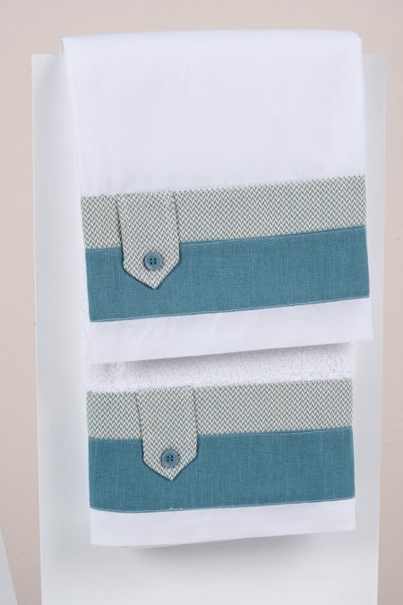 Σετ λαδόπανα Piccolino Carter Petrol