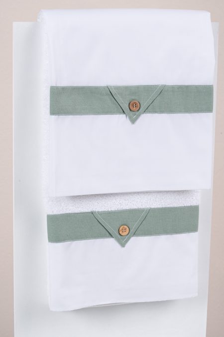 Σετ λαδόπανα Piccolino Enrique Mint