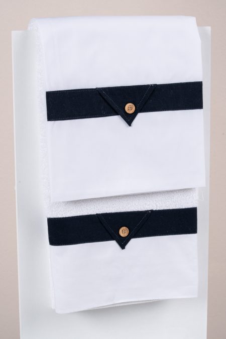 Σετ λαδόπανα Piccolino Enrique Navy