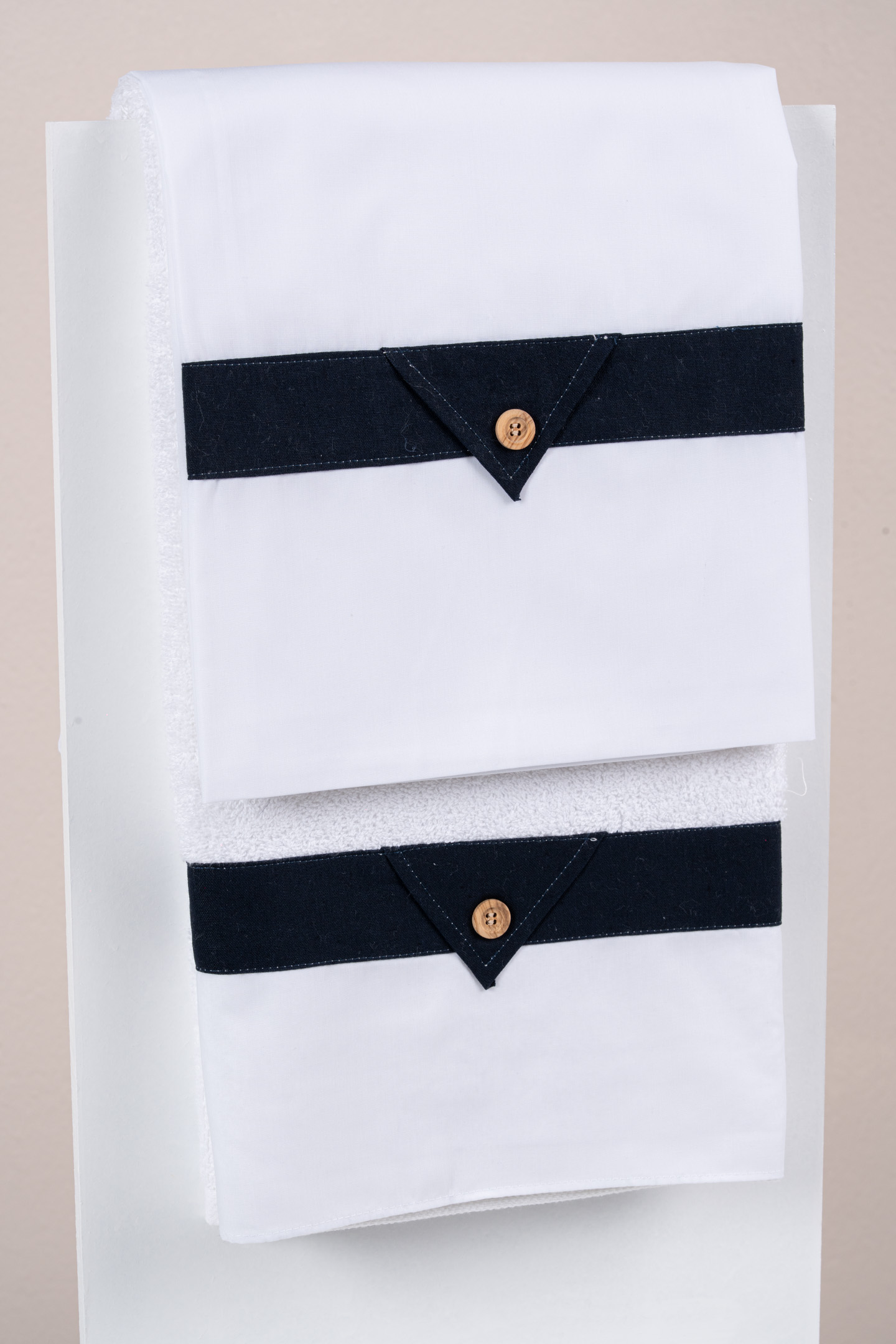 LA-ENRIQUE-NAVY Σετ λαδόπανα Piccolino Enrique Navy