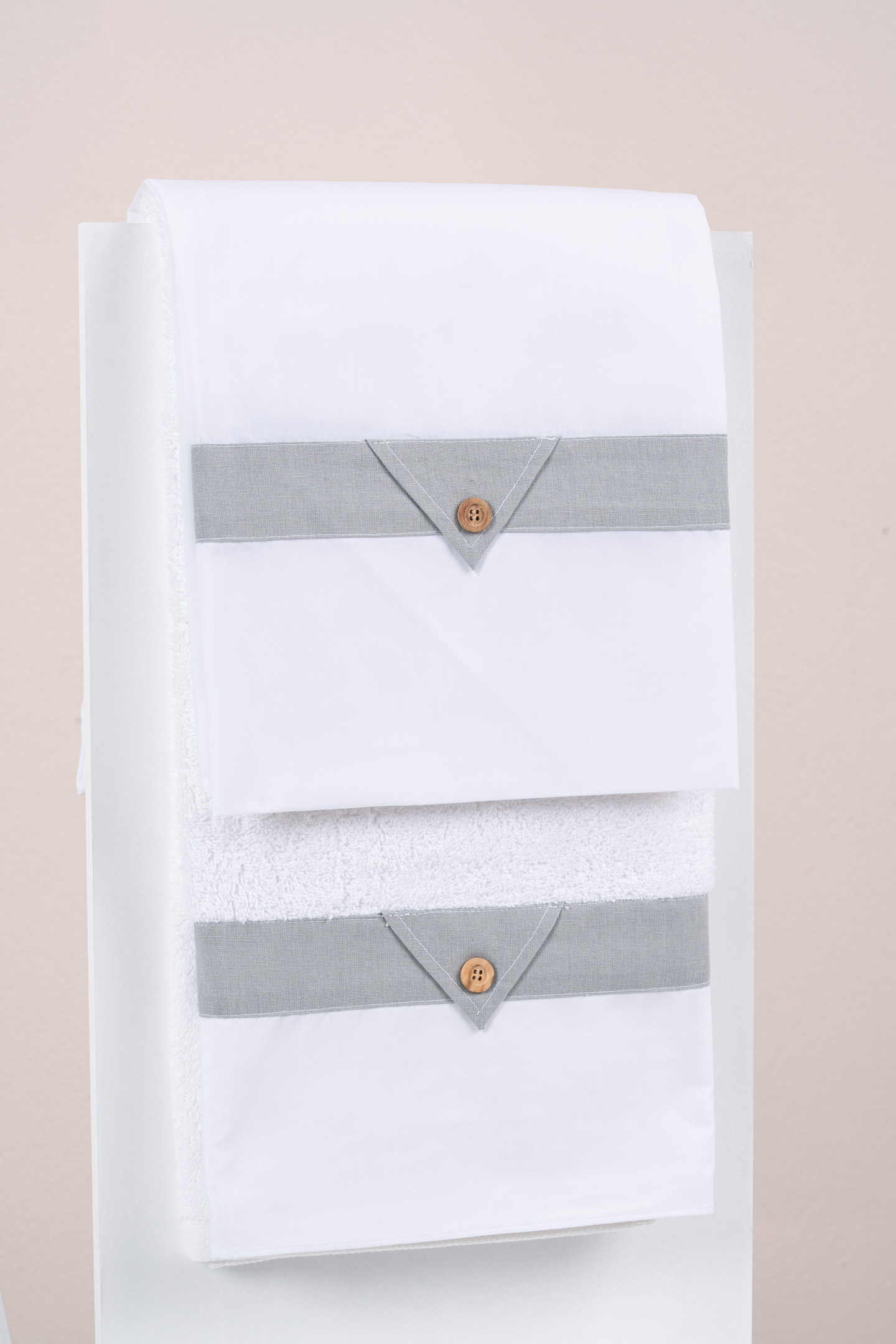 LA-ENRIQUE-TEAL Σετ λαδόπανα Piccolino Enrique Teal