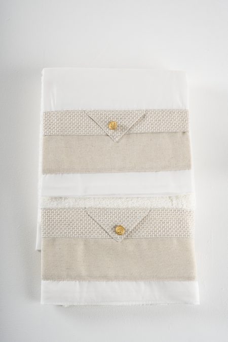 Σετ λαδόπανα Piccolino Furilo Beige