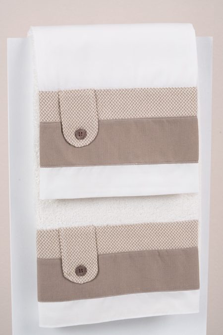 Σετ λαδόπανα Piccolino Giulio Mocha