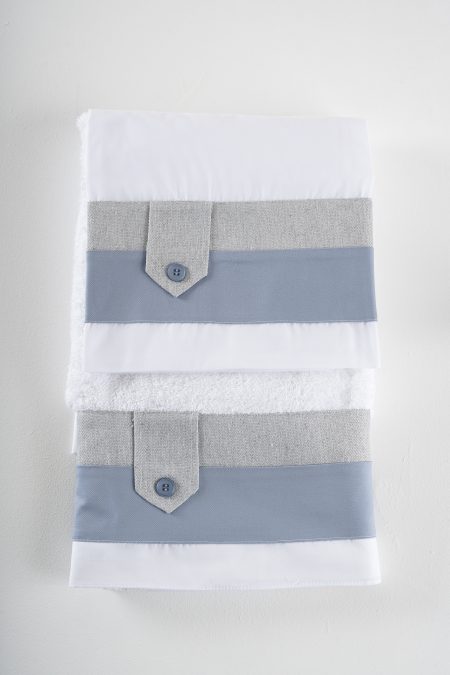 Σετ λαδόπανα Piccolino Gustavo light blue