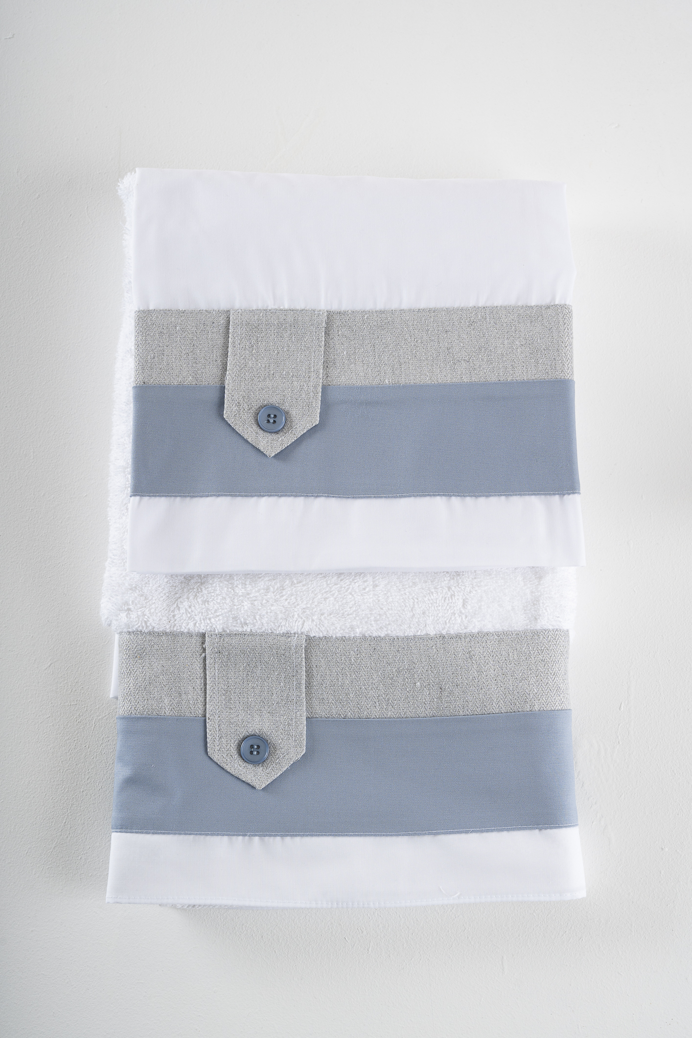 Λαδόπανα Αγόρι Piccolino LA-GUSTAVO-LIGHTBLUE Σετ λαδόπανα Piccolino Gustavo light blue