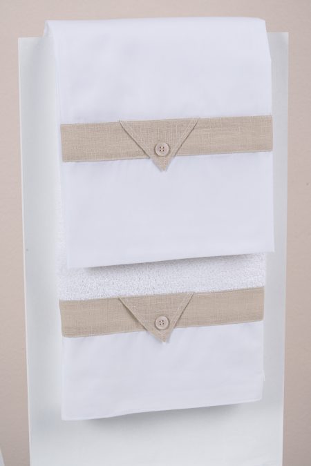 Σετ λαδόπανα Piccolino Hector Beige