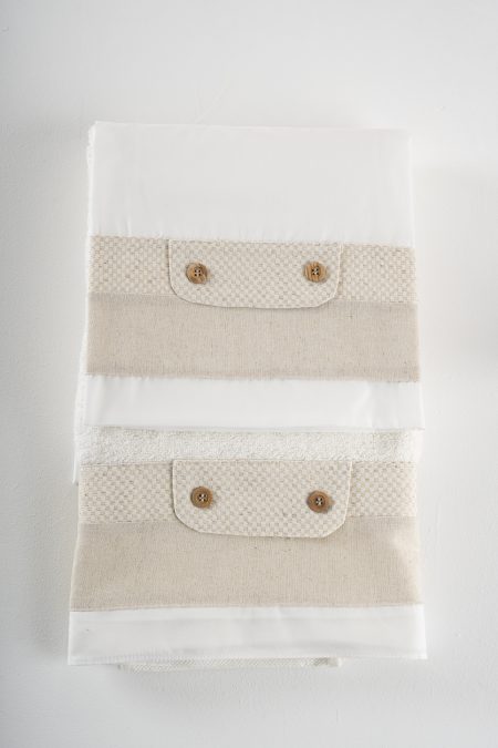 Σετ λαδόπανα Piccolino Lewis Beige