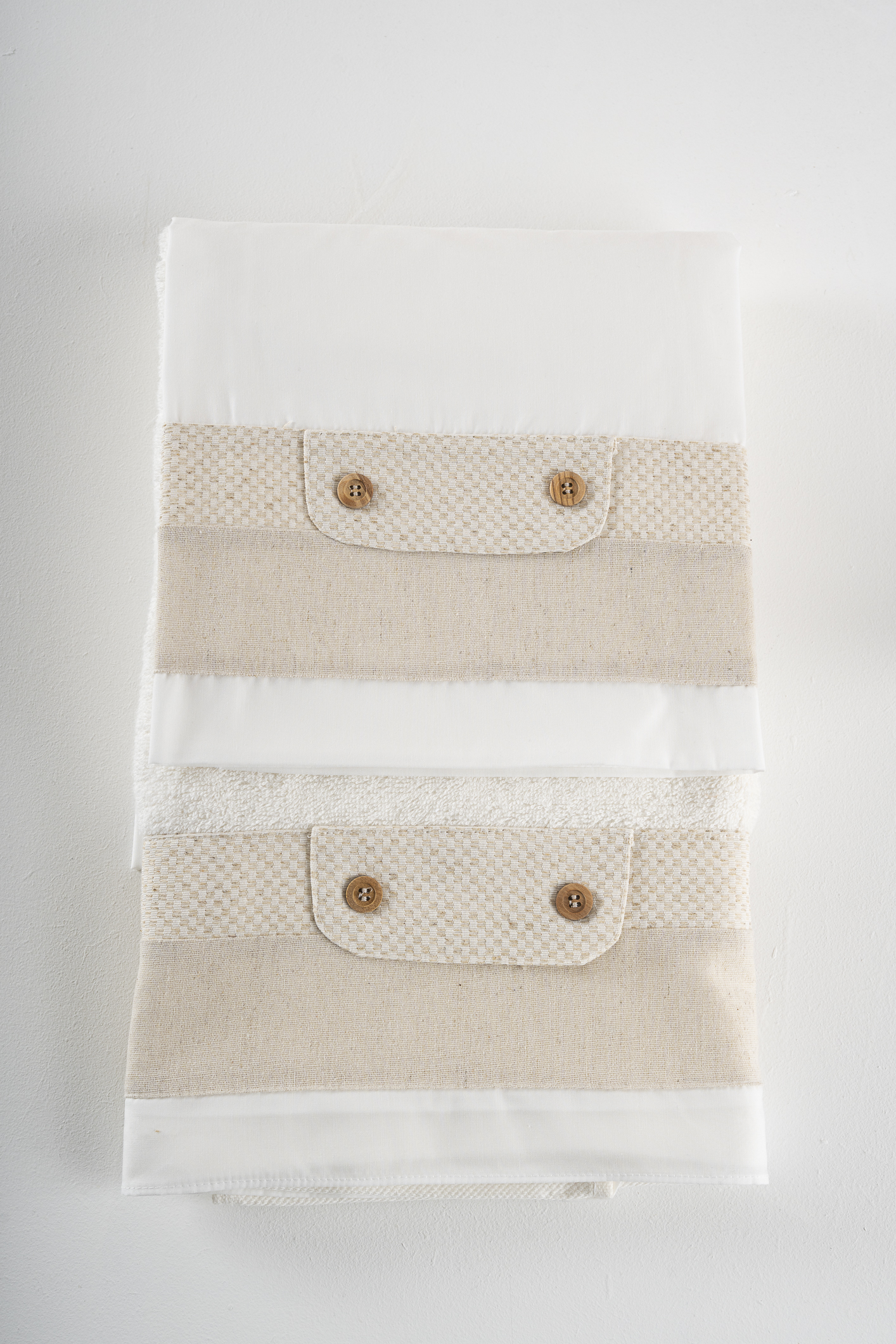 Λαδόπανα Αγόρι Piccolino LA-LEWIS-BEIGE Σετ λαδόπανα Piccolino Lewis Beige