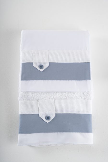 Σετ λαδόπανα Piccolino Lorenzo light blue