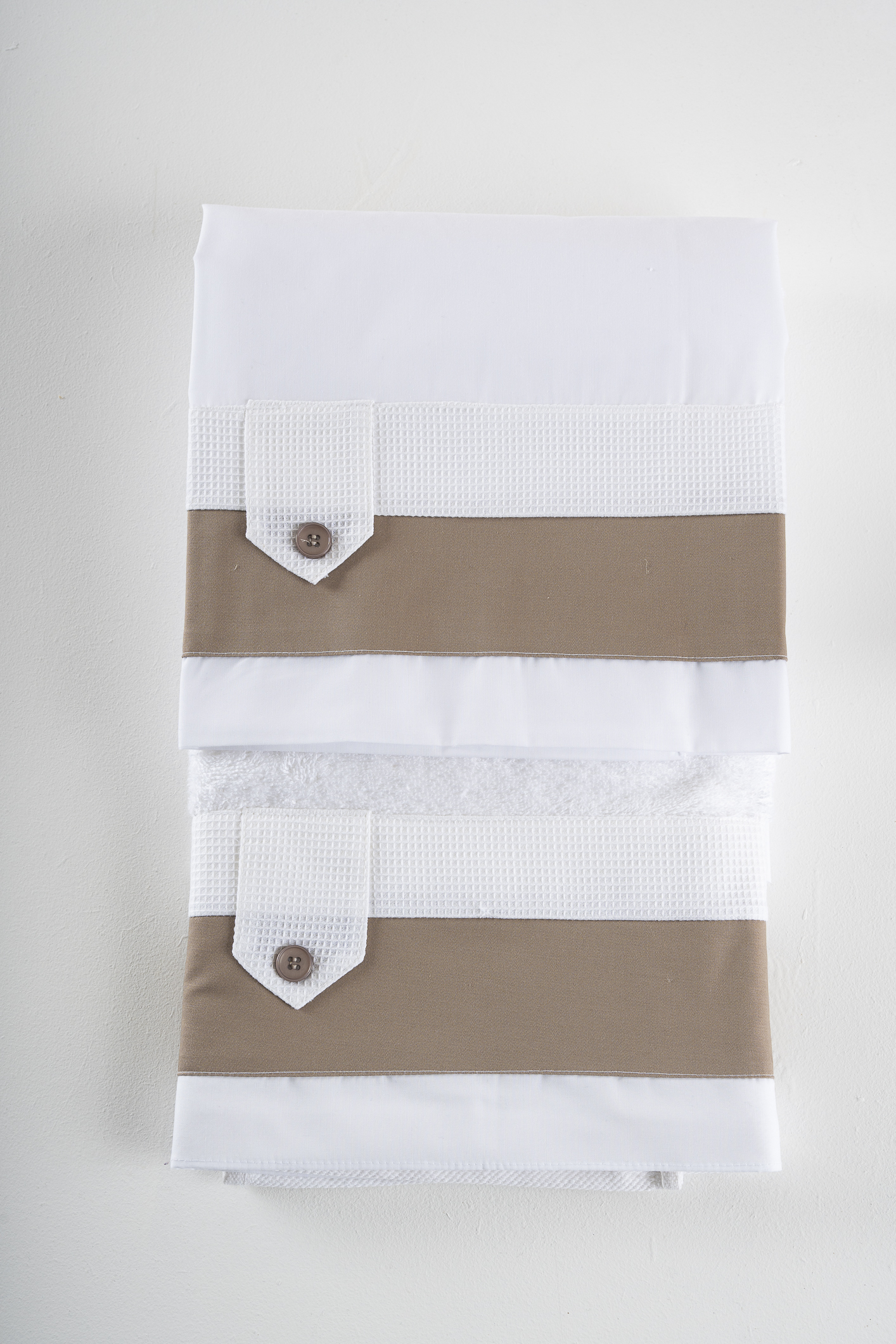 Λαδόπανα Αγόρι Piccolino LA-LORENZO-MOCHA Σετ λαδόπανα Piccolino Lorenzo Mocha