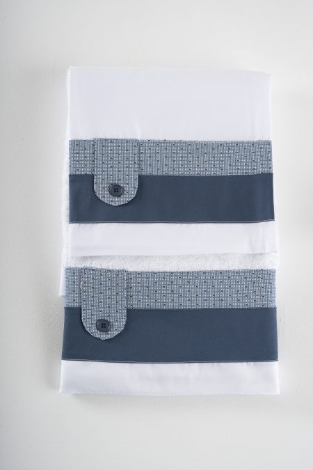 Σετ λαδόπανα Piccolino Pablo Cobalt