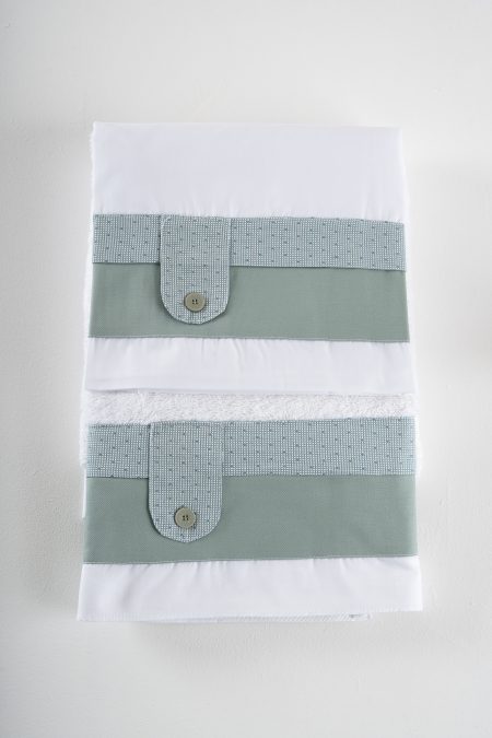 Σετ λαδόπανα Piccolino Pablo Mint