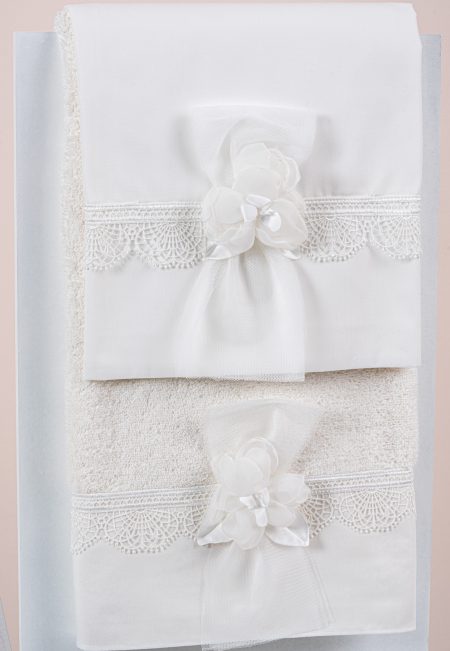 Σετ λαδόπανα Piccolino Alba Ivory