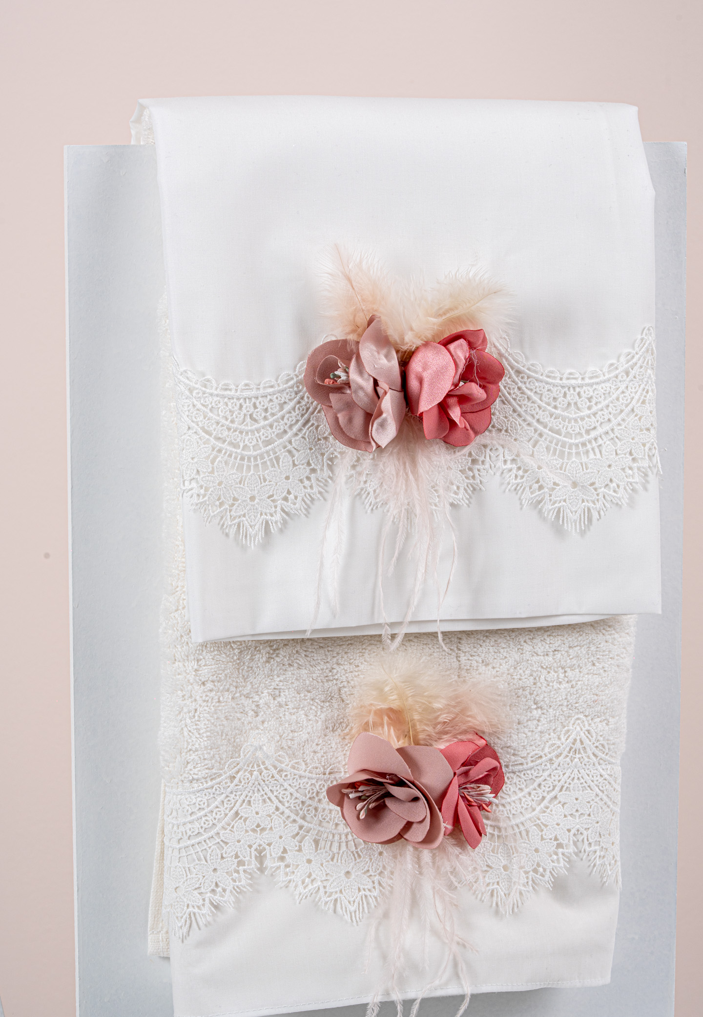 LK-ALESSIA-IVORY Σετ λαδόπανα Piccolino Alessia Ivory