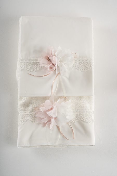 Σετ λαδόπανα Piccolino Beatrice Ivory