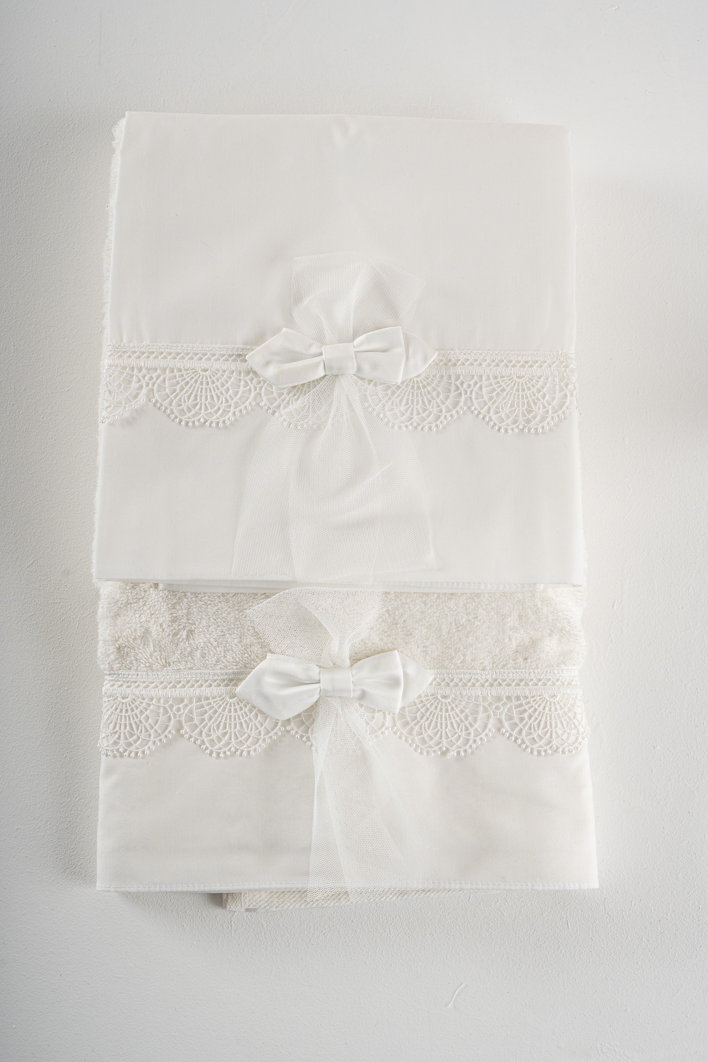 Λαδόπανο κορίτσι Piccolino LK-CARMEN-IVORY Σετ λαδόπανα Piccolino Carmen Ivory