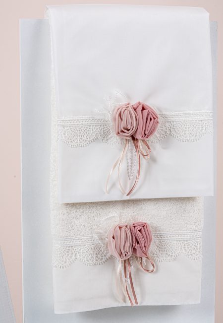 Σετ λαδόπανα Piccolino Carolina Champagne