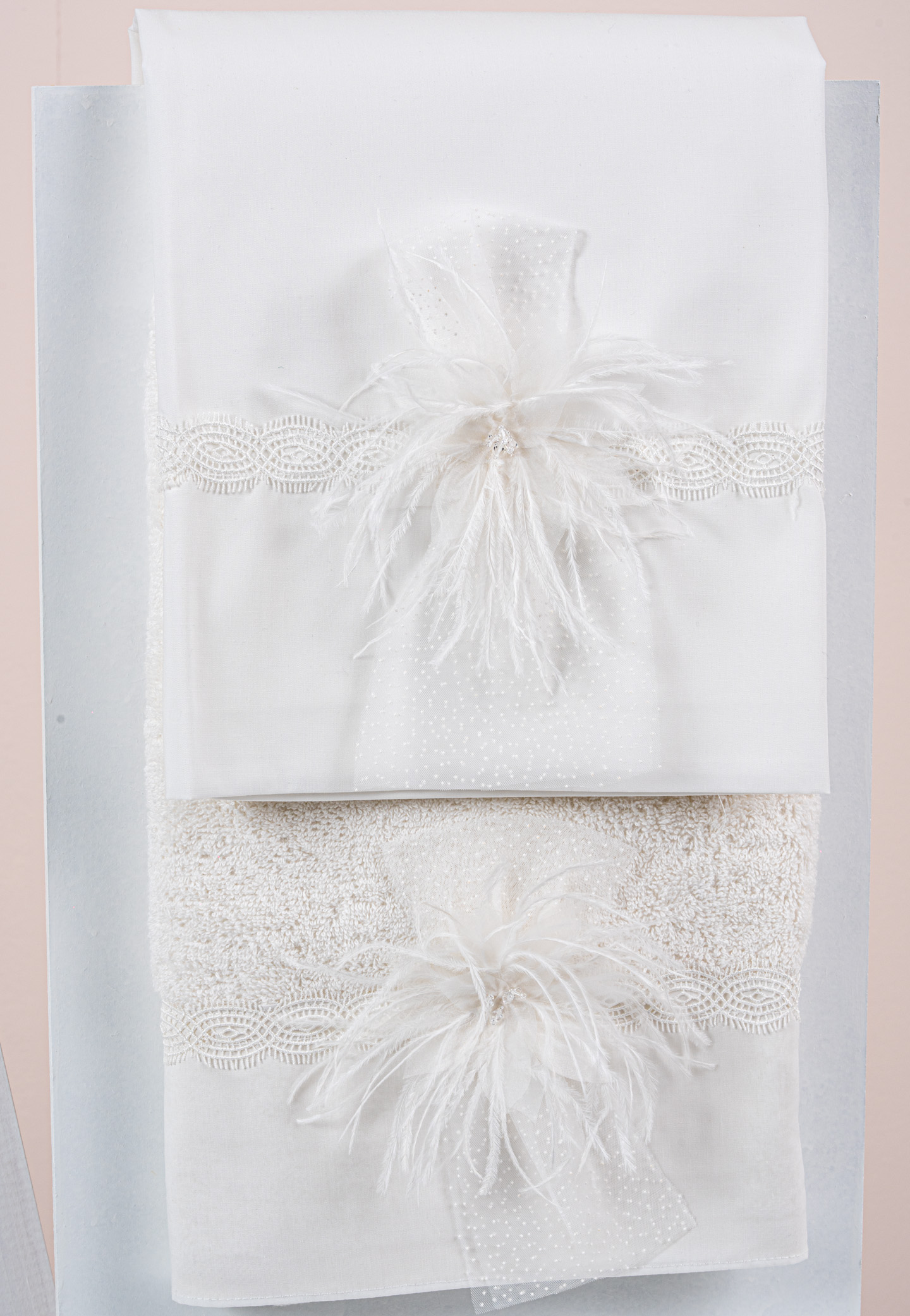 LK-CATALINA-IVORY Σετ λαδόπανα Piccolino Catalina Ivory