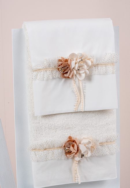 Σετ λαδόπανα Piccolino Eleanor Gold