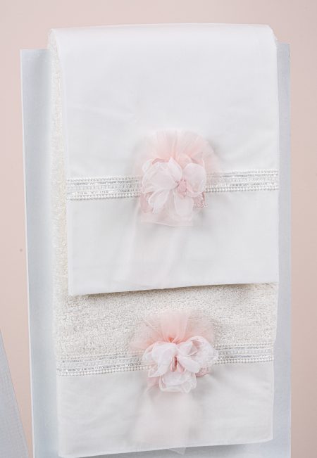 Σετ λαδόπανα Piccolino Filomena Pink