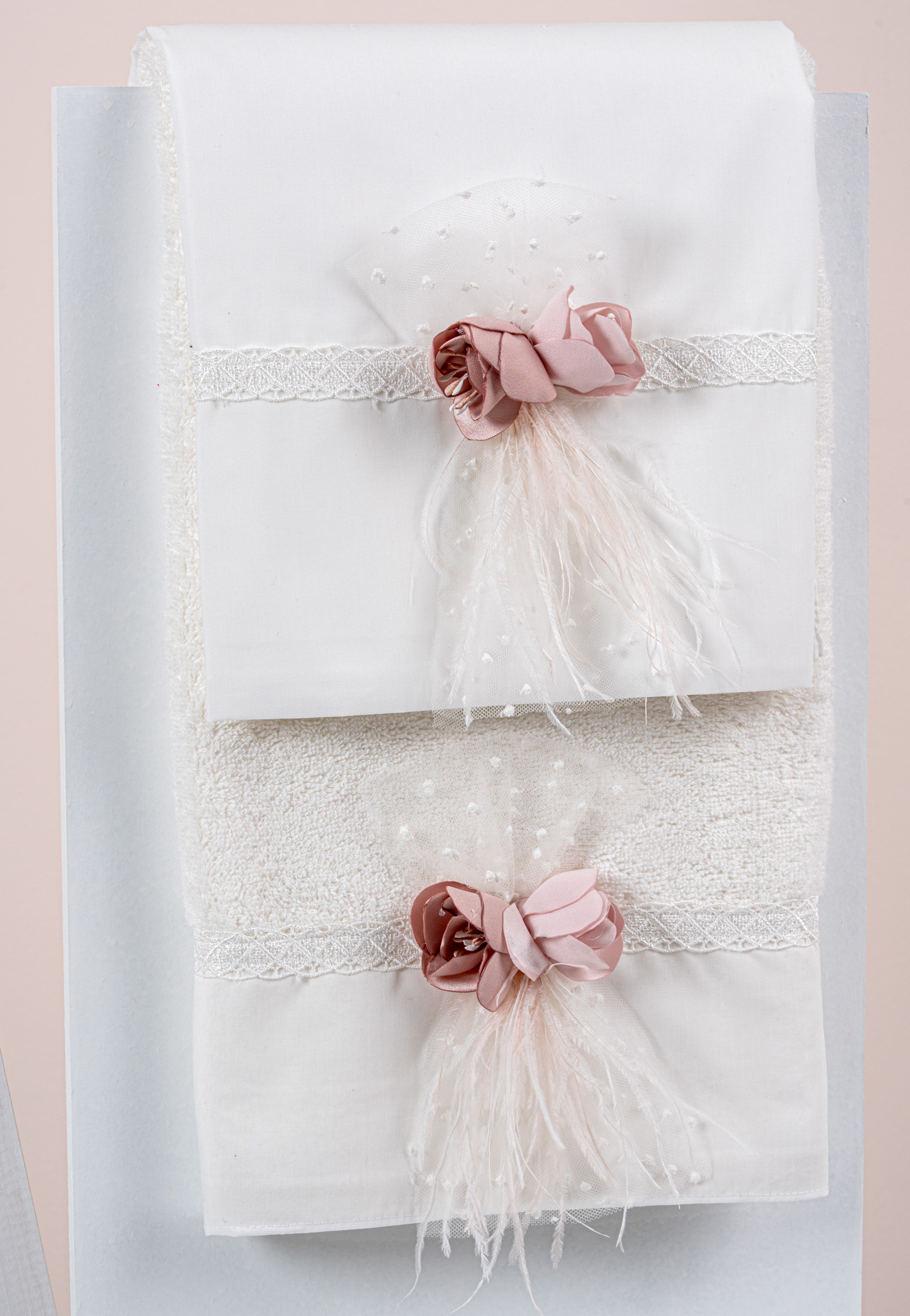LK-LUNA-IVORY Σετ λαδόπανα Piccolino Luna Ivory