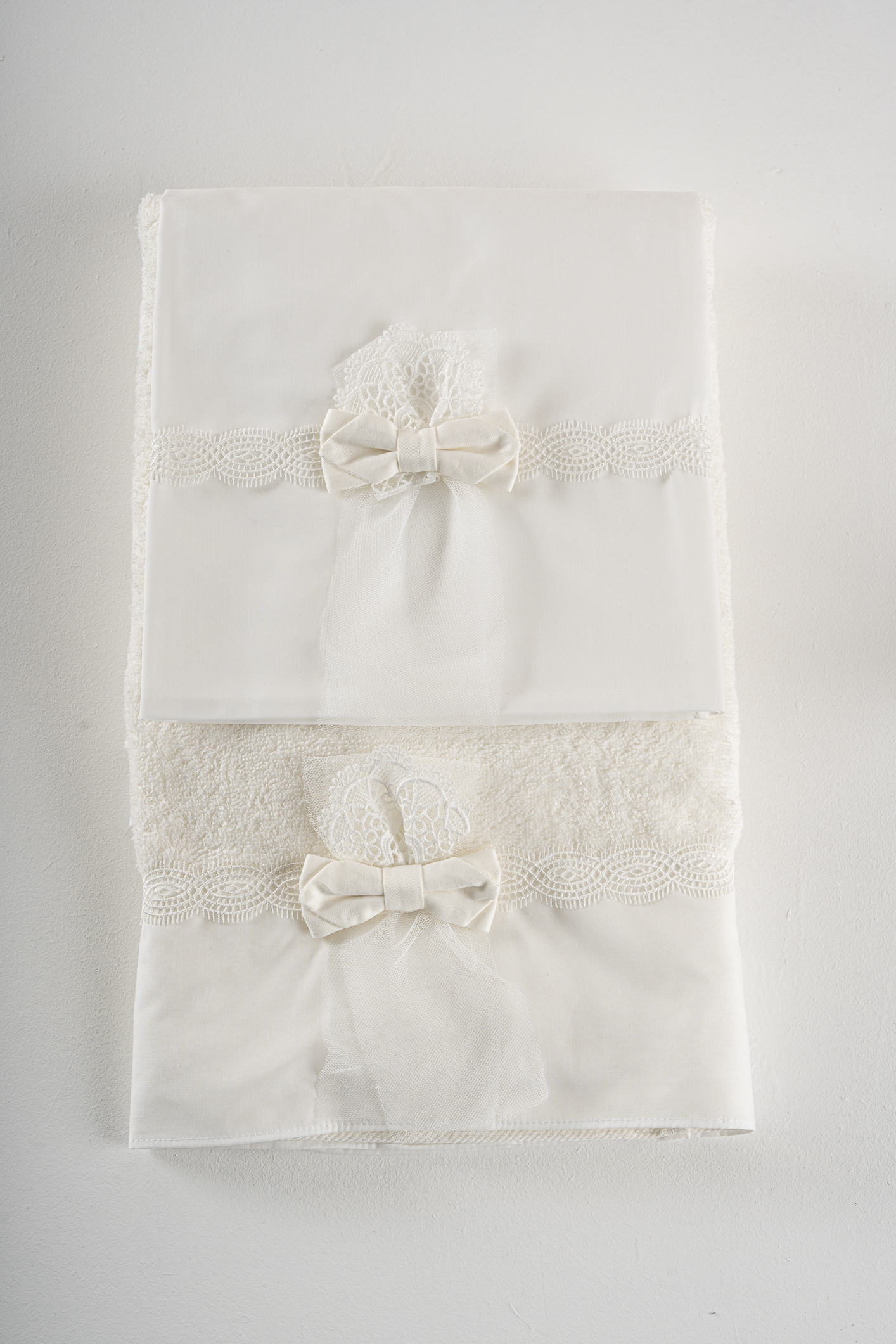 Λαδόπανο κορίτσι Piccolino LK-VALERIE-IVORY Σετ λαδόπανα Piccolino Valerie Ivory