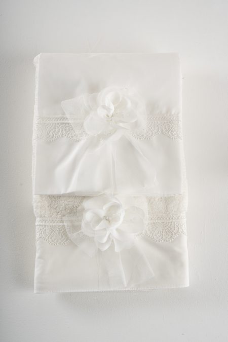 Σετ λαδόπανα Piccolino Zoe Ivory