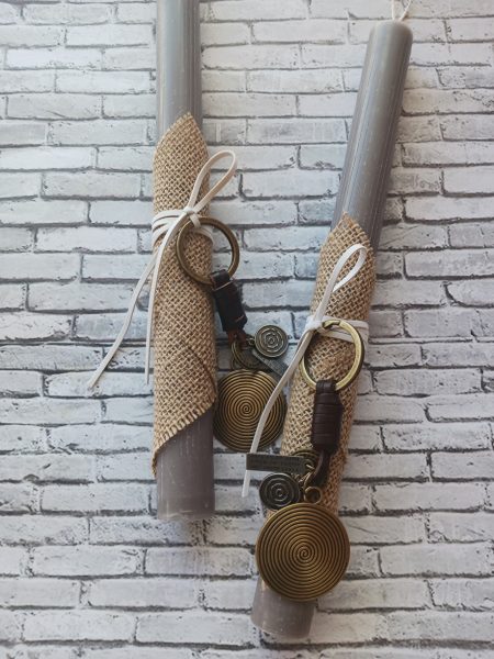 Πασχαλινή Λαμπάδα μπρελόκ